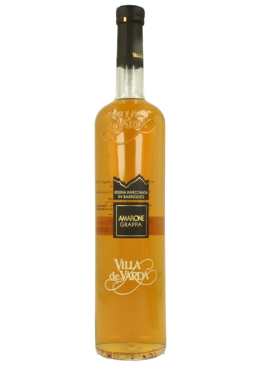 GRAPPA AMARONE RISERVA VILLA DE VARDA 70 CL 40 Products Whisky