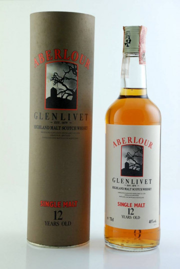 ABERLOUR-GLENLIVET 12yo Bot.80's 75cl 40% OB