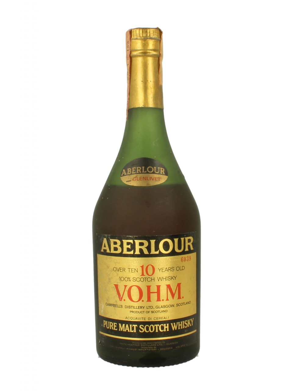 ABERLOUR V.O.H.M 10yo Bot.80's 75cl 43% OB - Products - Whisky 