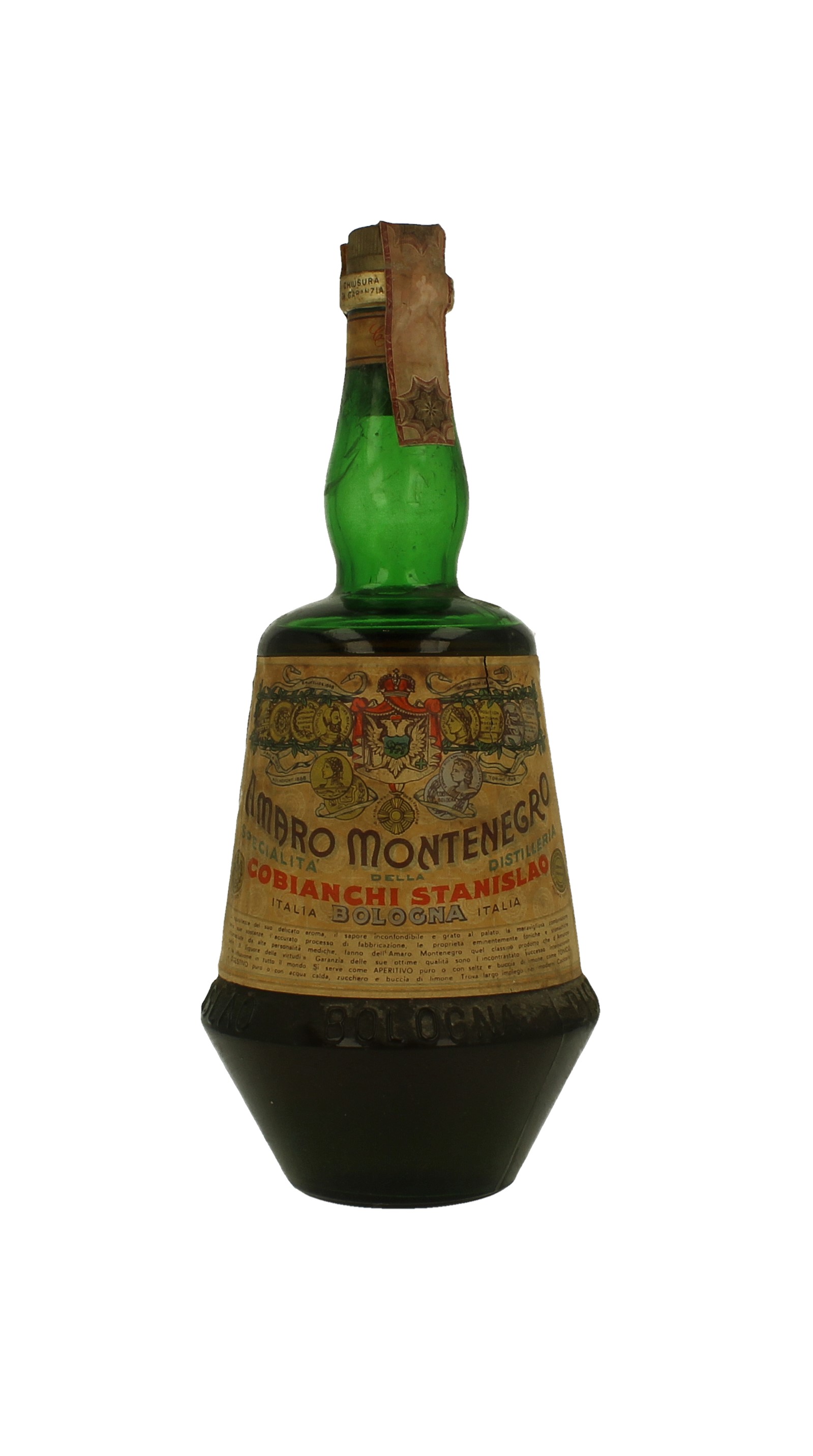 AMARO MONTENEGRO 75CL 45% BOTTLED IN THE 60 'S /70'S - Prodotti - Whisky  Antique, Whisky & Spirits