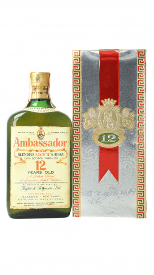 Ambassador   Blended  (Scapa )Scotch Whisky 12 years old Bottled around 1970 75cl 43% OB  -