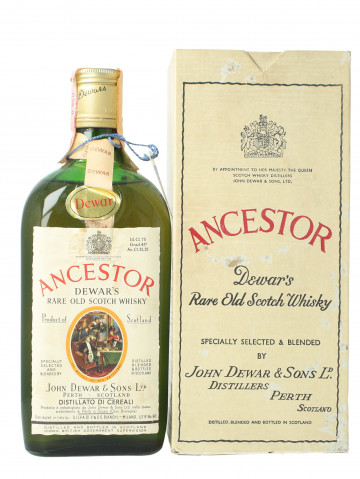 ANCESTOR Blended Scotch Whisky Dewar - Bot. in The 70's 75cl 43%