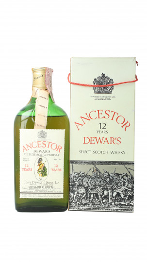 Ancestor Dewar  Blended  Scotch Whisky 12 year Old bottled around 1970 75cl 40% OB  -