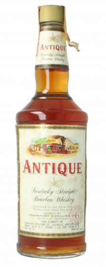 Antique Kentucky Straight Bourbon Whisky 6 years old Bot.1970's 75cl 43%