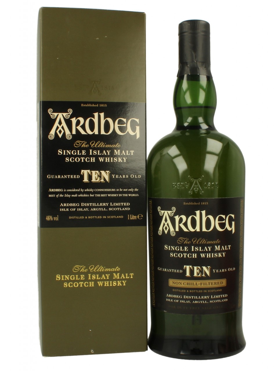 ARDBEG 10yo 100cl 46% OB Bottle Code 2004 - Products - Whisky Antique ...