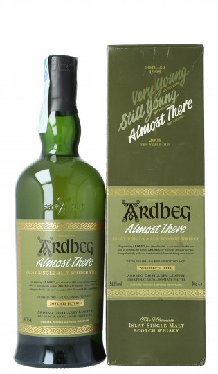 ARDBEG Almost There   Islay Scotch Whisky 1998 2007 70cl 54.1% OB-