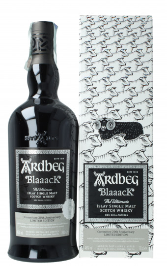 Ardbeg Blaaak Islay  Scotch Whisky 70cl 46% OB-Committee 20th anniversary