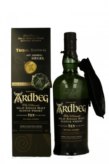 ARDBEG  Islay Scotch Whisky 10 Year Old 70cl 46% OB- Tribal Edition