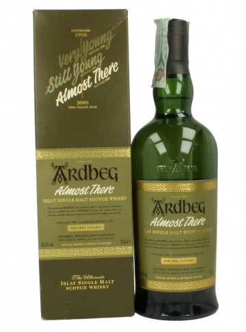 ARDBEG   Islay Scotch Whisky 1998 2007 70cl 54.1% OB Almost There