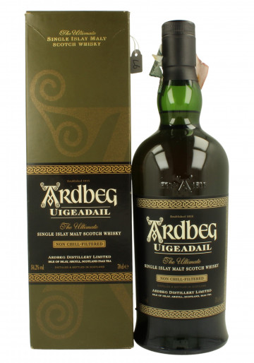 Ardbeg Islay  Scotch Whisky Uigeadail 70cl 54.2% OB - Bottle code 2007