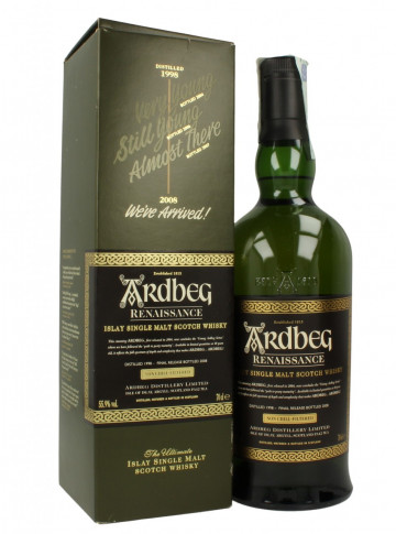 ARDBEG RENAISSANCE 1998 2008 70CL 55,9%