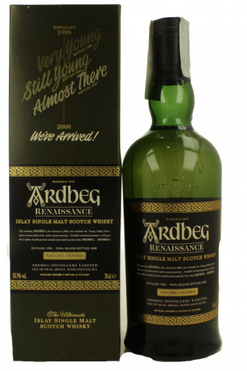 ARDBEG Renaissance 1998 2008 70cl 55.9% OB-