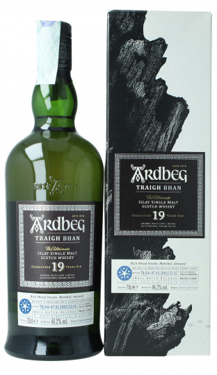 ARDBEG Traigh Bhan  Islay Scotch Whisky 19 Year Old 70cl 46.2% OB-  Batch TB 04-07.03.2023 /22cg