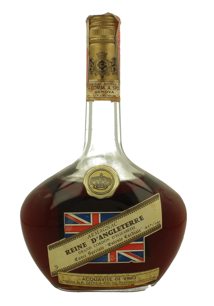 ARMAGNAC GELAS REINE D'ANGLETERRE 75CL 42% - Products - Whisky Antique ...