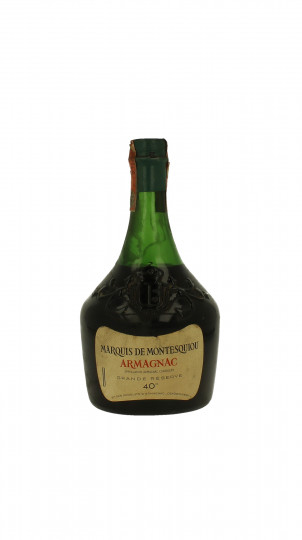 ARMAGNAC MARQUIS DE MONTESQUIOU Grande reserve Bot 60/70's maybe 50's 75cl 40%