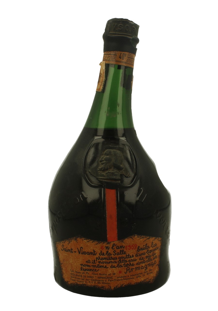 ARMAGNAC SAINT VIVANT VSOP bot 60/70's 70cl 40% - Products - Whisky ...