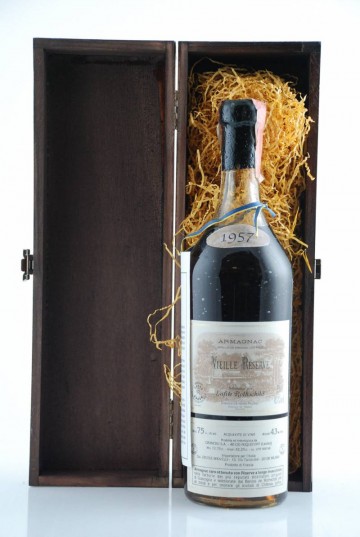 ARMAGNAC VIEILLE RESERVE LAFITE ROTHSCHILD 1957 75 CL 43%