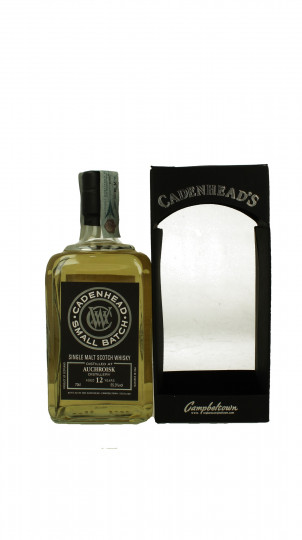 AUCHROISK 12 years old 2006 70cl 55.3% Cadenhead's - Small Batch