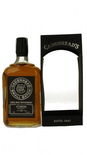 AUCHROISK 24 years old 1989 2014 70cl 57.5% Cadenhead's - Small Batch