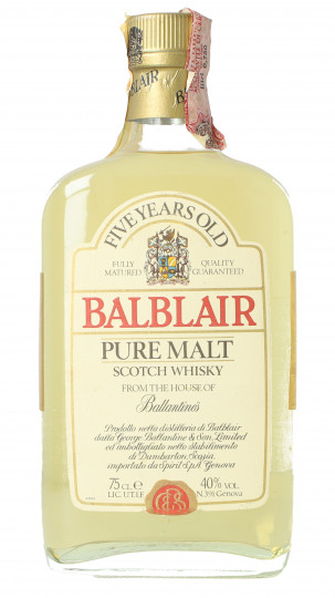 Balblair Highalnd Scotch Whisky 5 Year Old Bottled around 1970-1980 75cl 40% OB-