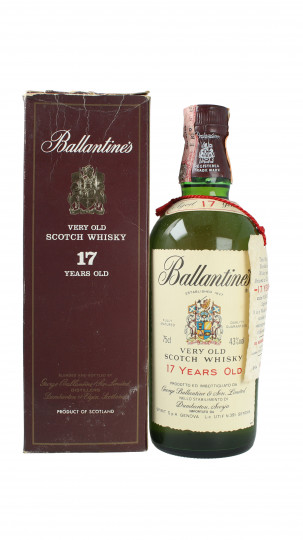 Ballantine's Blended Scotch Whisky 17 Years old - Bot.70's-80's 75cl 43% OB-