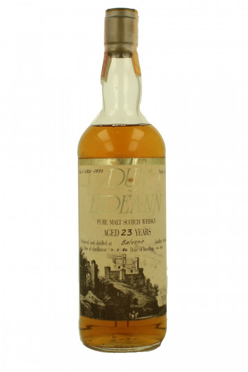 Balvenie Speyside Scotch Whisky 23 Year Old 1966 1989 75cl 52% Dun Eideann -Cask 2832-2833