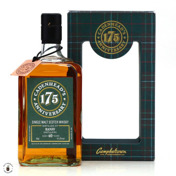 BANFF 40 Years Old 1976 70cl 51.2% Cadenhead's - 175th