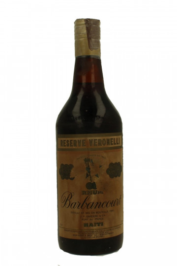 BARBANCOURT Reserve Veronelli 25 years Old 75cl 43% JP Gardere Bonfanti - Rum