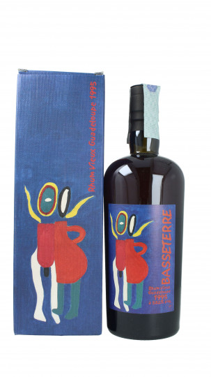 Basseterre Rum Guadeloupe 1995 70cl 58.2% OB- Velier