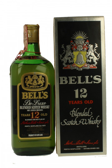 Bell's  BLENDED Scotch Whisky 12 Years Old - Bot.70-80's 75cl 40%