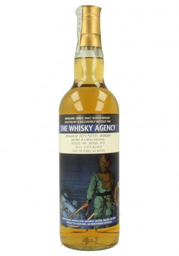 BEN NEVIS THE WHISKY AGENCY 18  YO 1995  2013  70   CL 51.8  %