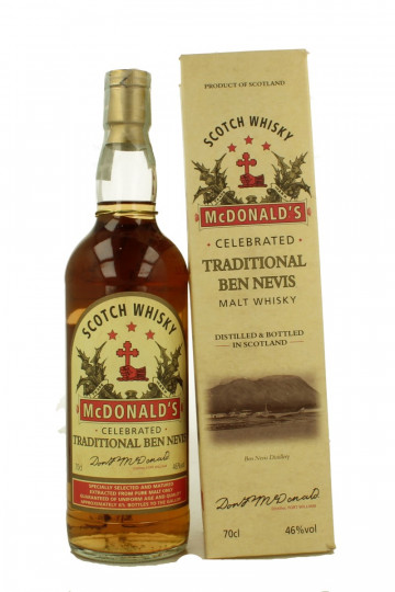 Ben Nevis traditional Scotch Whisky 70cl 40% OB  - Mc Donald's