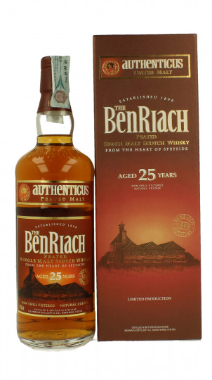 BENRIACH 25yo 70cl 46% - Authenticus