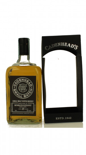 BENRIACH 29 Years Old 1986 2015 70cl 50.1% Cadenhead's - Small Batch