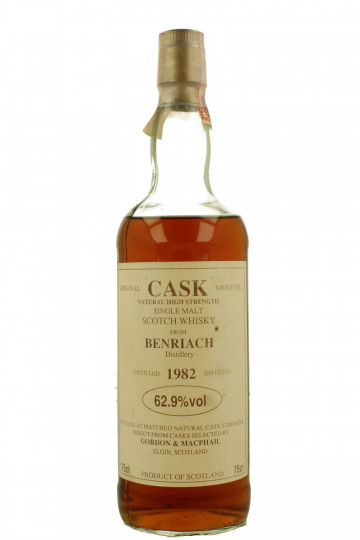 Benriach Speyside  Scotch Whisky 1982 75cl 62.9% Gordon MacPhail  -