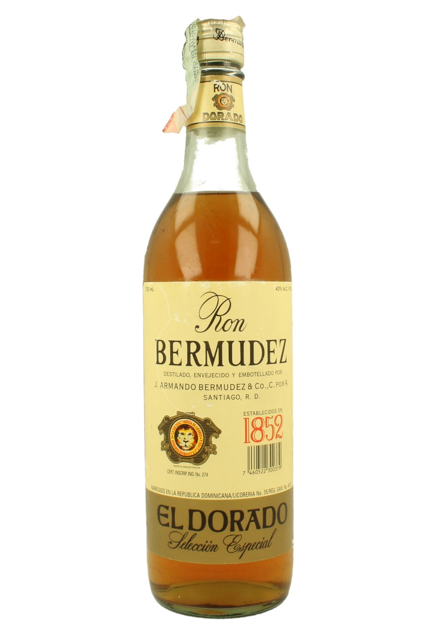 BERMUDEZ Bot.90/00's 70cl 40% - Rum - Products - Whisky Antique, Whisky ...