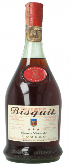 BISQUIT Cognac - Bot.60's or 70's 150cl 40% 3 Stars Magnum Boittle