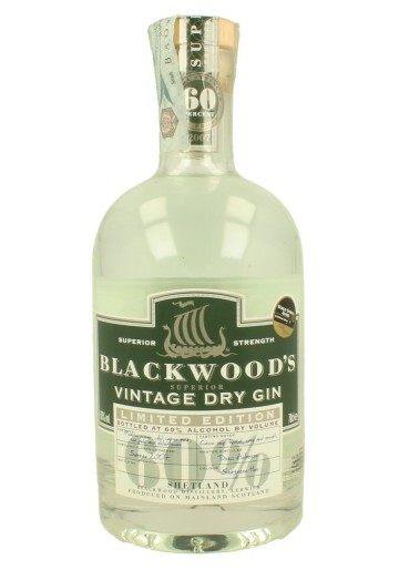 BLACKWOOD'S Gin 70cl 60%