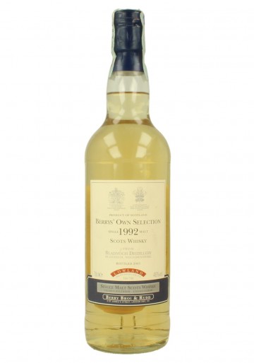 BLADNOCH 1992 2005 70cl 46% Berry & Bros Rudd BLADNOCH 1992 2005 70cl 46% Berry & Bros Rudd