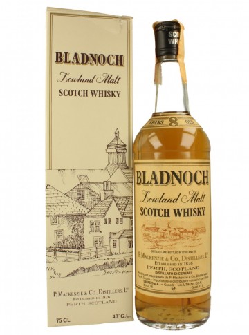 BLADNOCH  8yo  Bot.70/80's 75cl 43% OB BLADNOCH  8yo  Bot.70/80's 75cl 43% OB