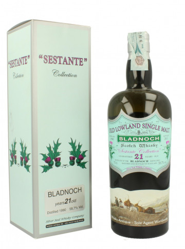 Bladnoch Lowland  Scotch Whisky 21 Years old 1990 2011 780cl 58,7 Silver Seal  - ONly 182 Bottles