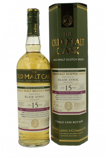 BLAIR ATHOL Highland Scotch Whisky 15yo 2004 2019 70cl 50% - Hunter Laing's Cask HL 17670