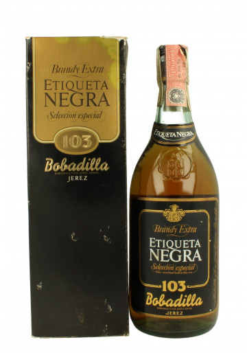 BOBADILLA BRANDY  103 BOTTLED IN THE 60'S /70'S 75 CL 40% ETIQUETA NEGRA