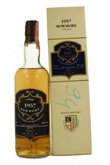 Bowmore 1957 1990 75cl 40% Moon Import only 120 BTS