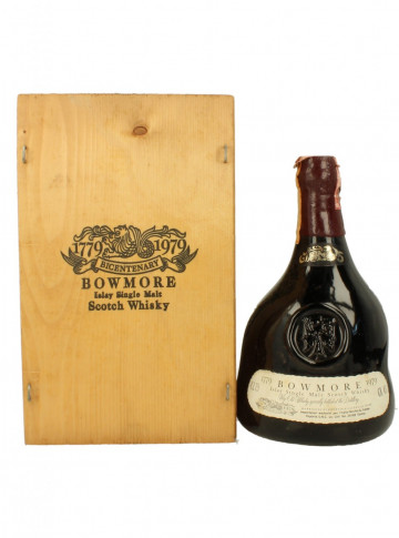 BOWMORE BICENTENARY 1979 75cl 43% 1779-1979