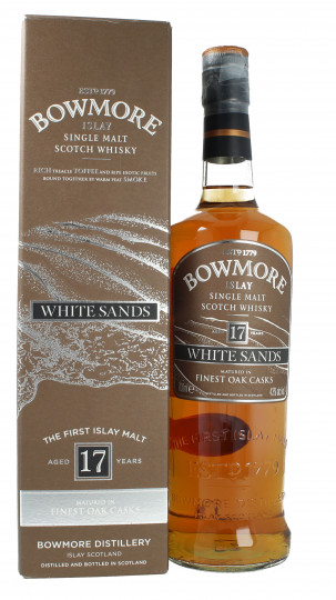 Bowmore  Islay Scotch Whisky 17 Year Old 70cl 43% OB- White sands