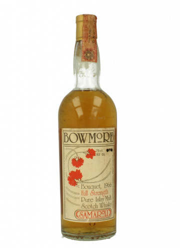 Bowmore Islay  Scotch Whisky 1966 75cl 53% SAMAROLI - Bouquet