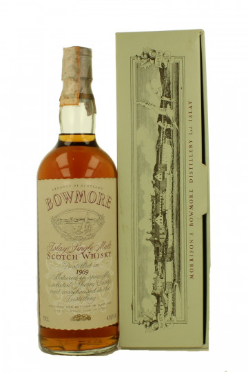 Bowmore Islay  Scotch Whisky 1969 75cl 43% OB-Sherry Cask