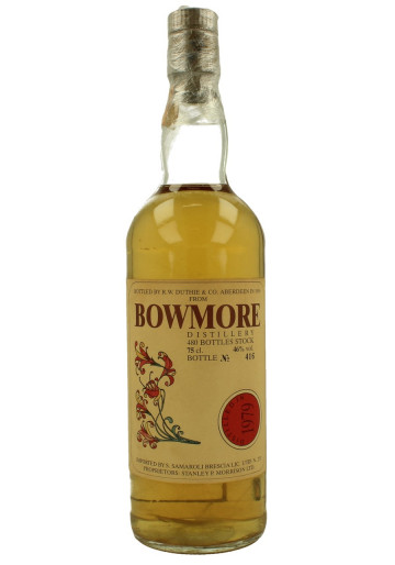 Bowmore Islay  Scotch Whisky 1979 1990 75cl 46% Samaroli