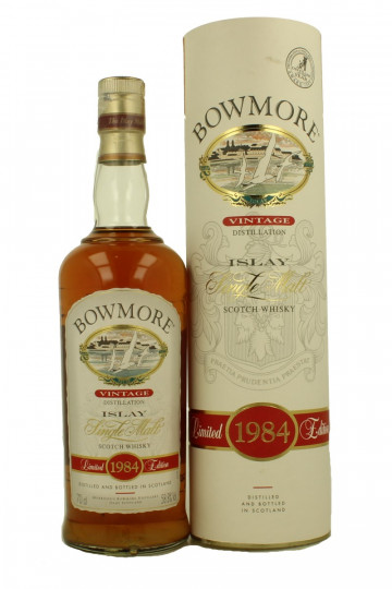 Bowmore Islay  Scotch Whisky 1984 70cl 58.8% Ob-The Vault
